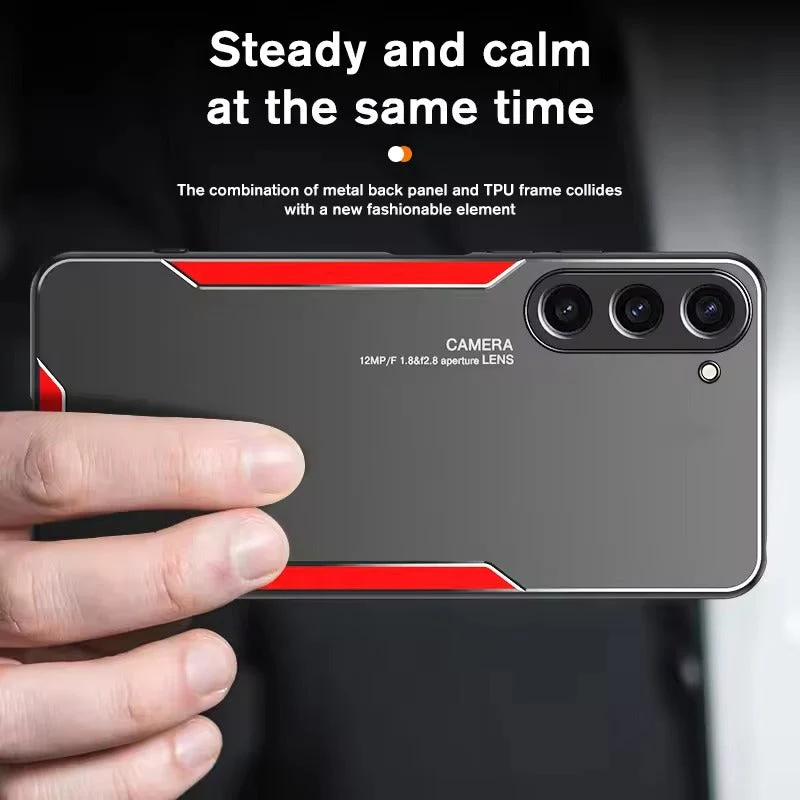 Samsung Galaxy A35 5G Luxury Aluminium Metal Frame Protective Case - Image 3