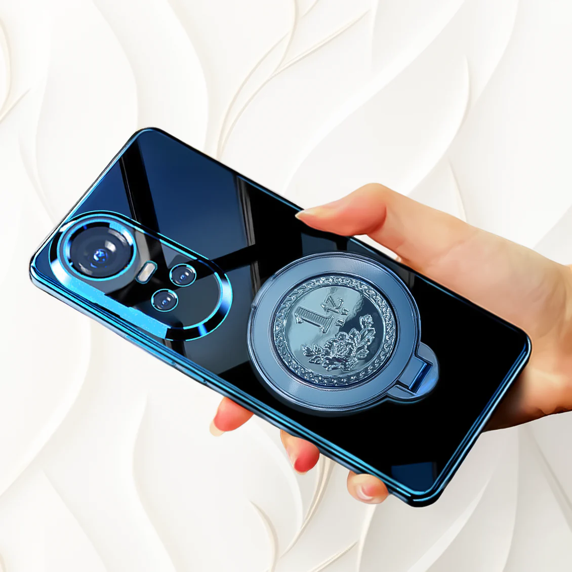 Oppo Reno 10 5G Electroplating Billion Wheel Case - Image 5