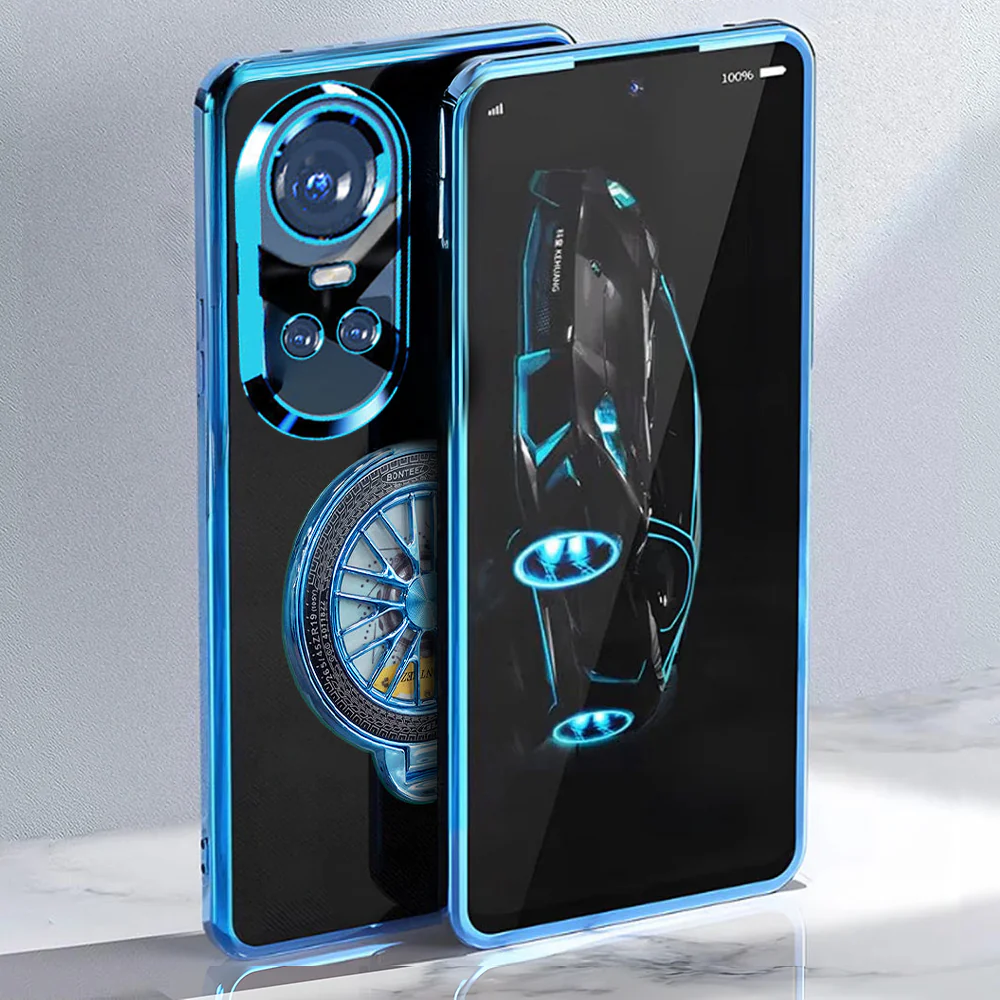 Oppo Reno 10 5G Ferrari Wheel Electroplating Case - Image 5
