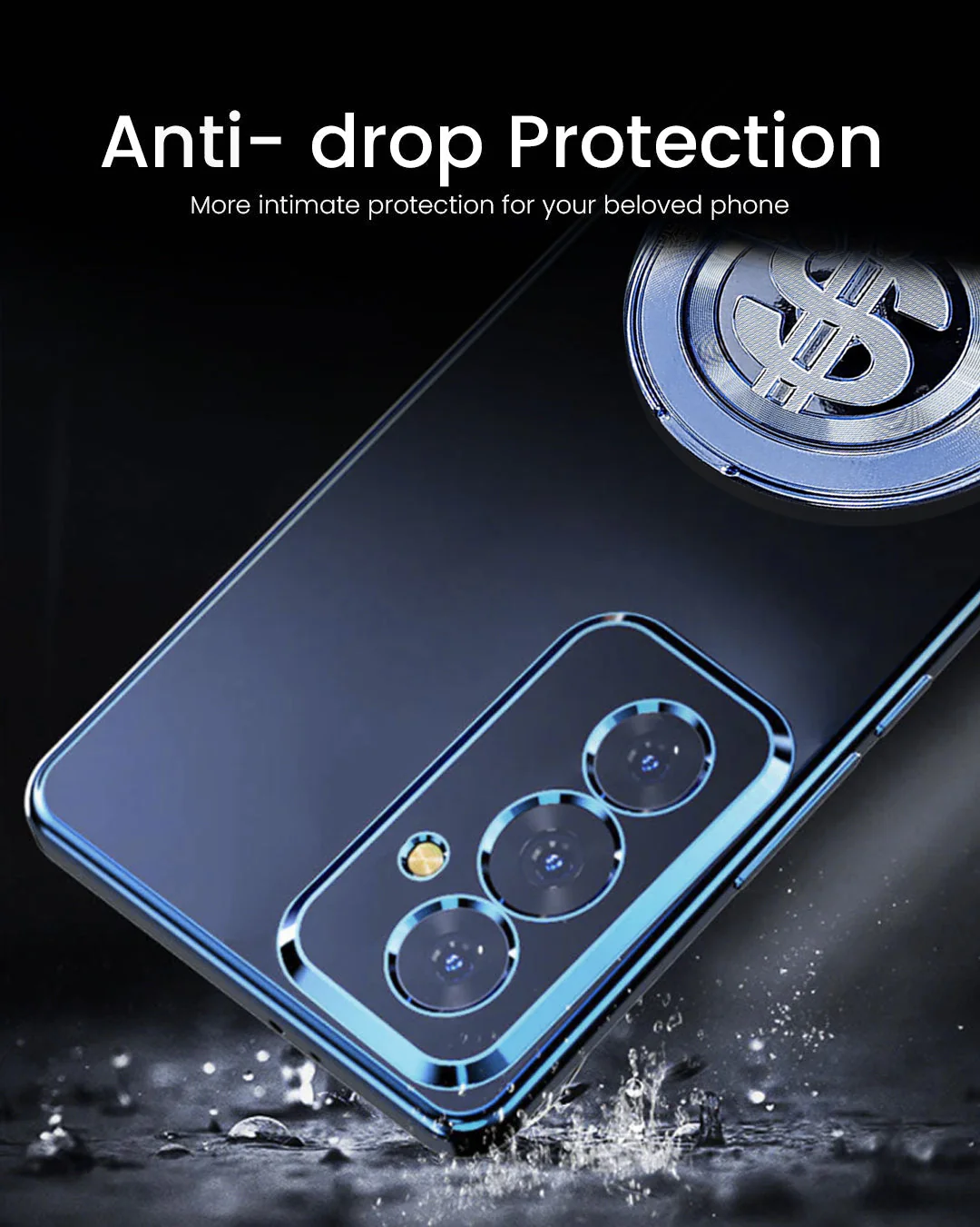Samsung Galaxy A35 5G Electroplating Dollar Case - Image 3