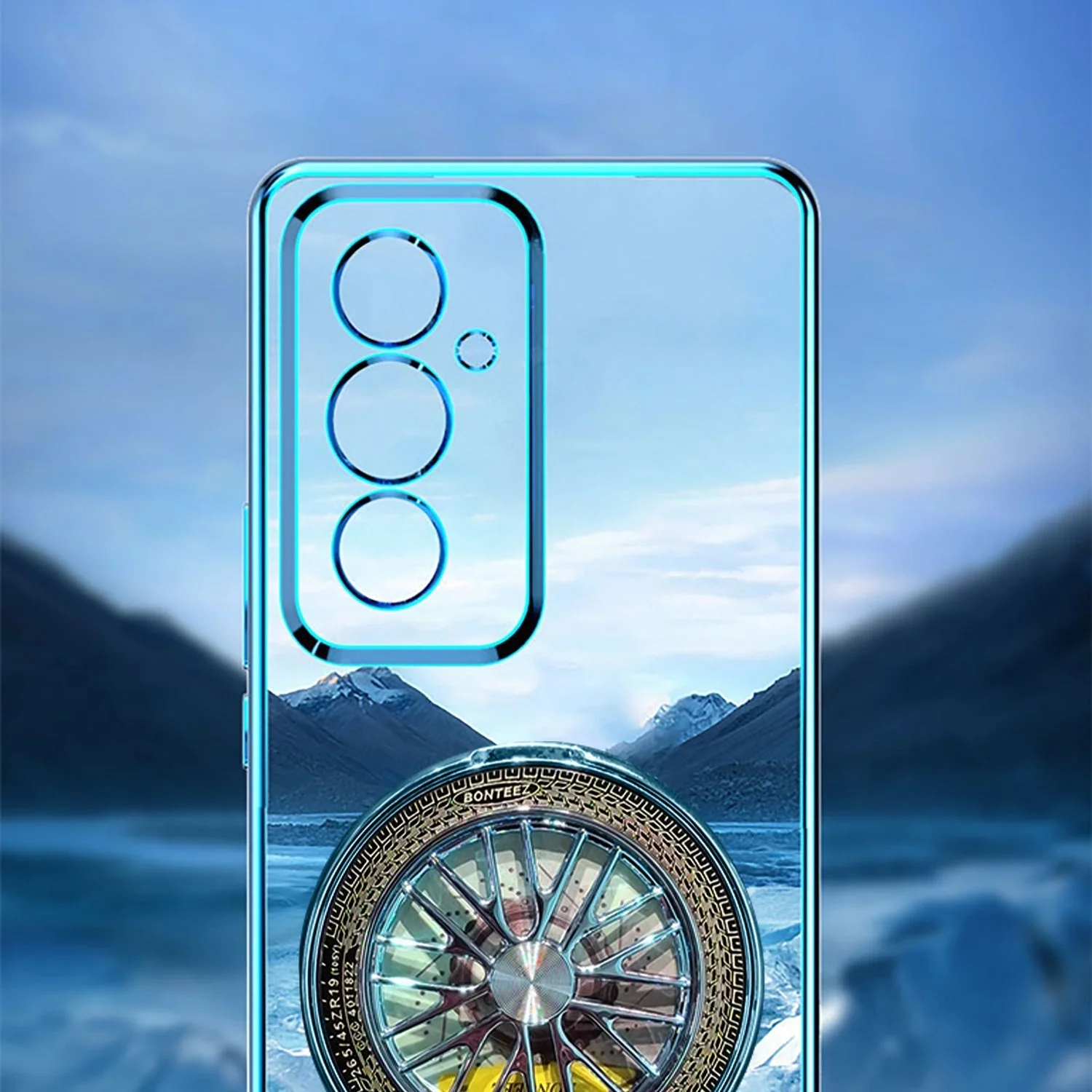 Samsung Galaxy A35 5G Ferrari Wheel Electroplating Case - Image 3