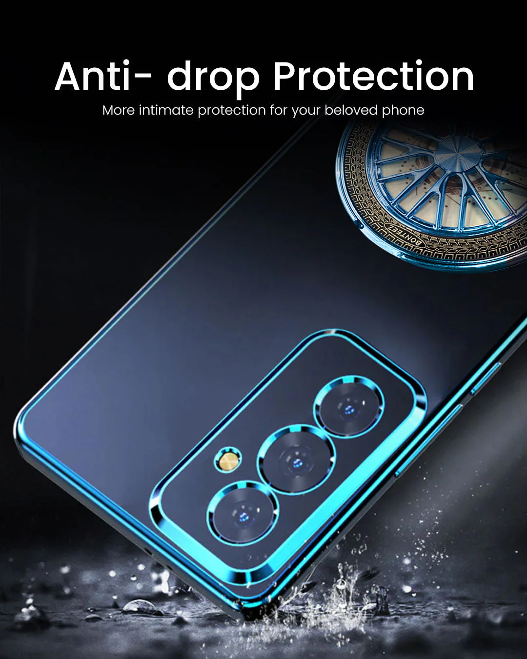Samsung Galaxy A35 5G Ferrari Wheel Electroplating Case - Image 4