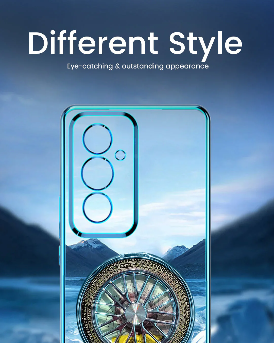 Samsung Galaxy A35 5G Ferrari Wheel Electroplating Case - Image 5