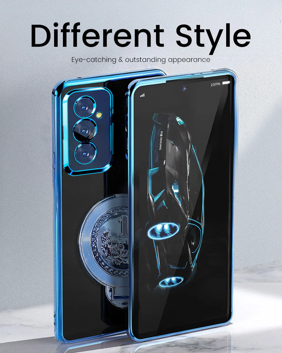 Samsung Galaxy A55 5G Electroplating Billion Wheel Case - Image 4