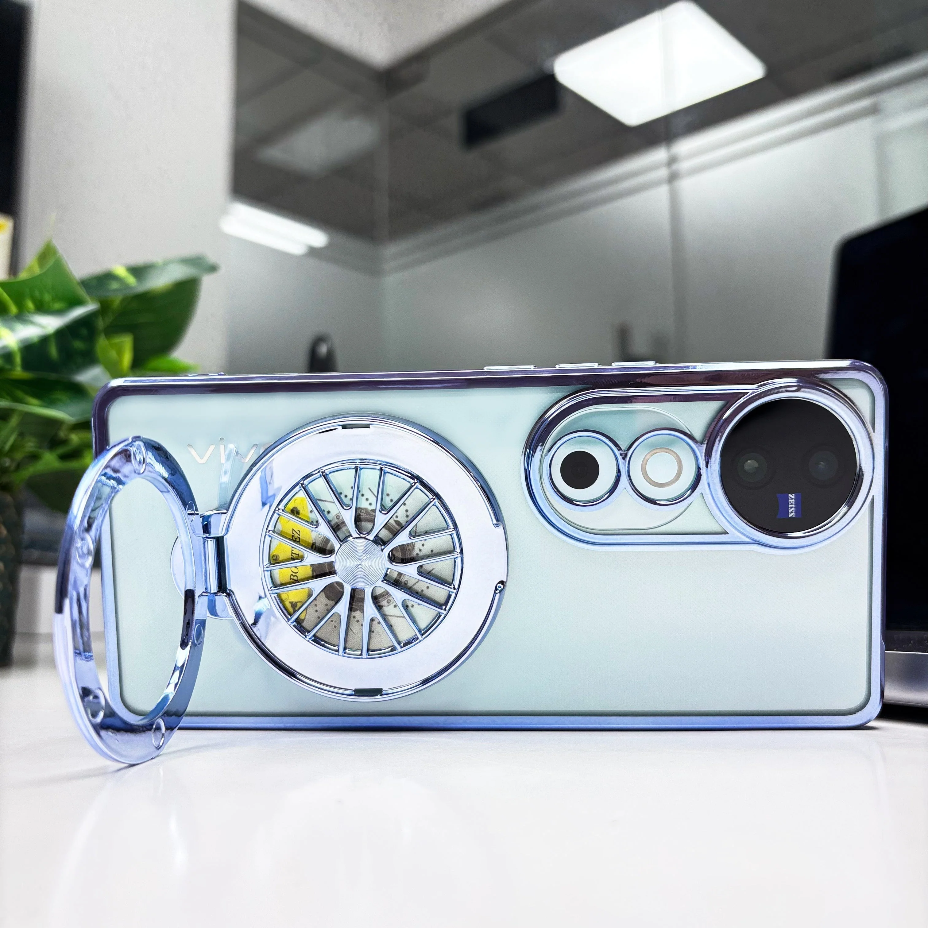 Vivo V40 Pro 5G Ferrari Wheel Electroplating Case - Image 3