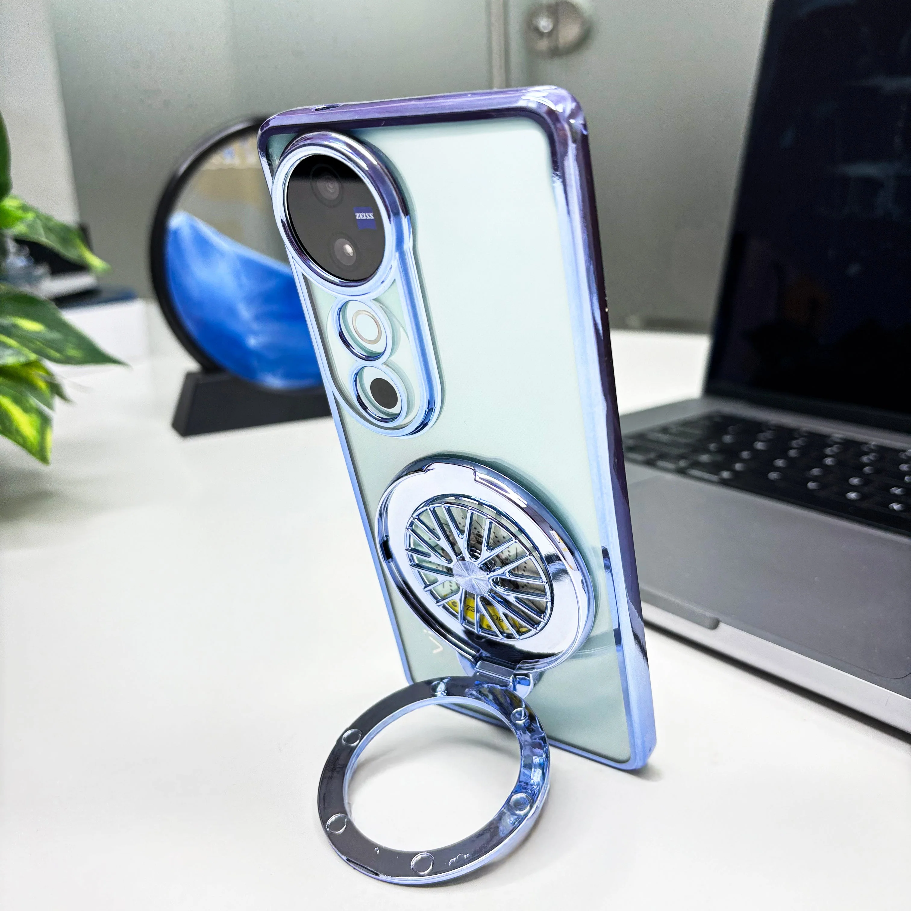 Vivo V40 Pro 5G Ferrari Wheel Electroplating Case - Image 4