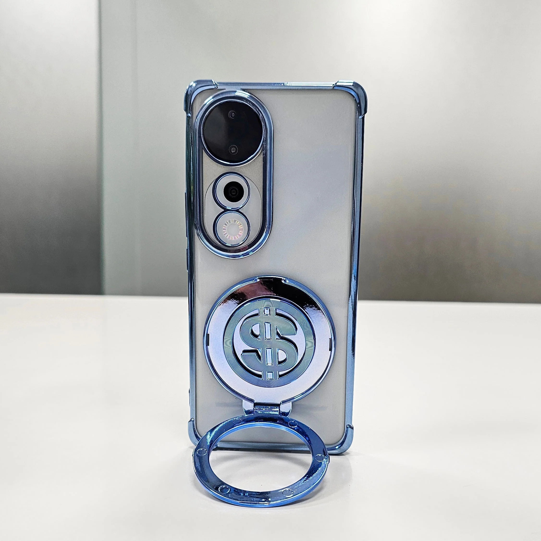 Vivo V40 Pro 5G Four Corner Airbags 100% Original Astro Money Magnet Rotating Dollar Case - Image 3