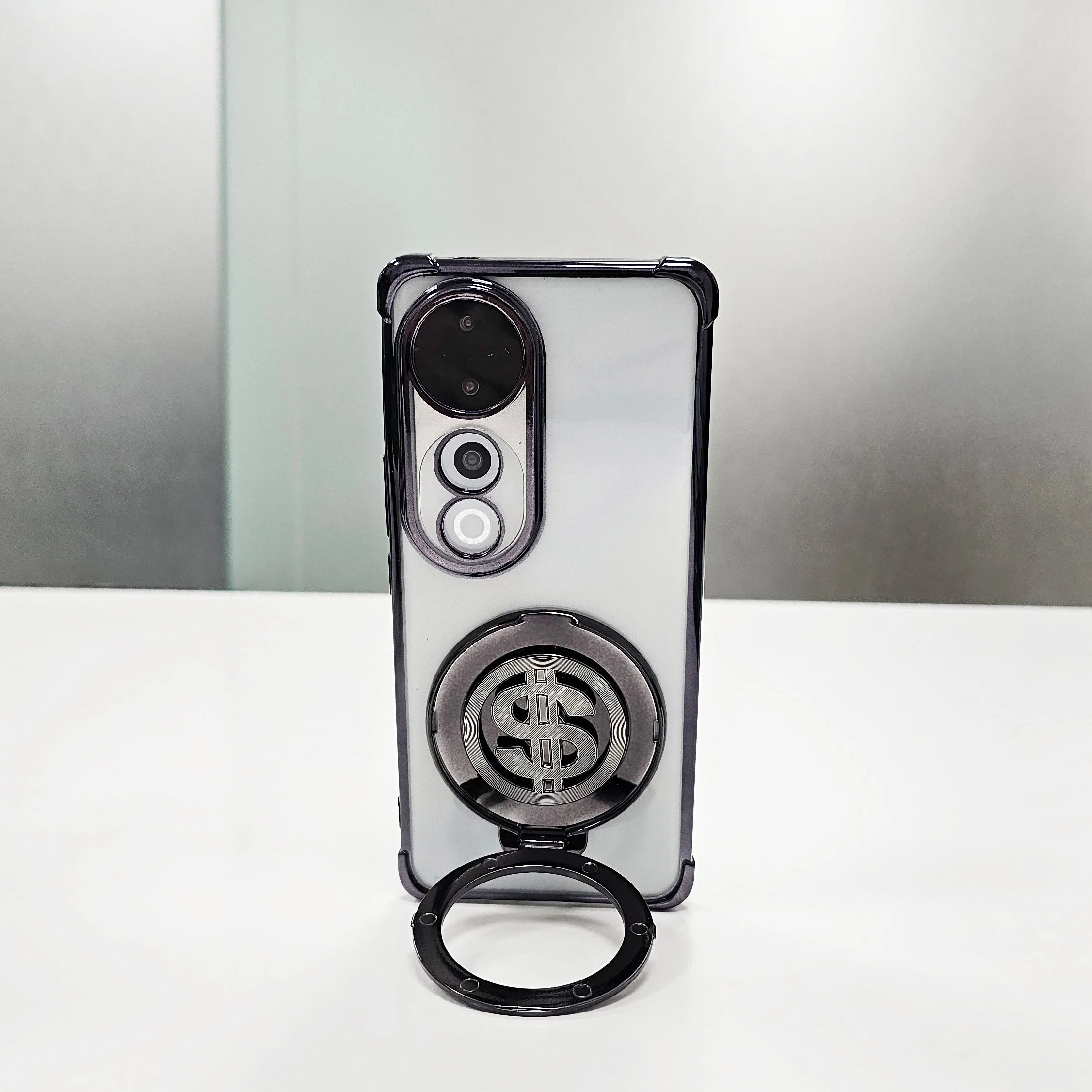 Vivo V40 Pro 5G Four Corner Airbags 100% Original Astro Money Magnet Rotating Dollar Case - Image 4
