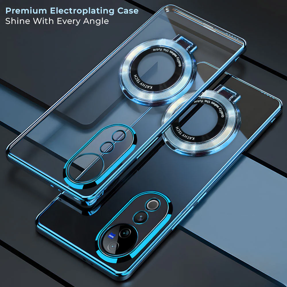Vivo V40 Pro 5G Magnifier Electroplating Case - Image 3