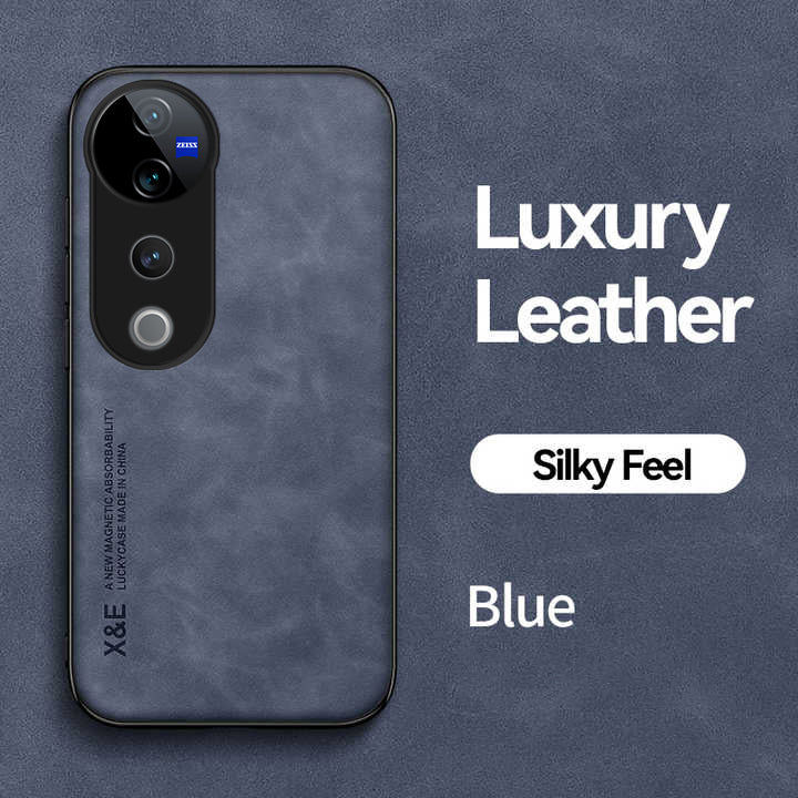 Vivo V40 Pro 5G Comfortable Touch Sheepskin Leather Case - Image 4